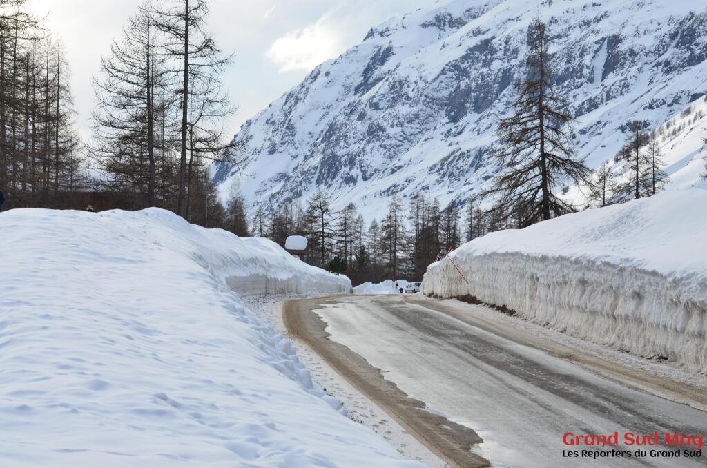 Couloir de neige